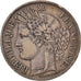 Moneta, Francia, Cérès, 5 Francs, 1849, Strasbourg, BB, Argento, KM:761.2