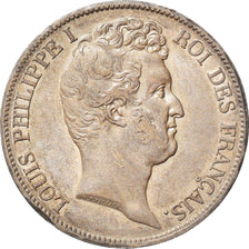 Coin, France, Louis-Philippe, 5 Francs, 1831, Lille, AU(50-53), Silver