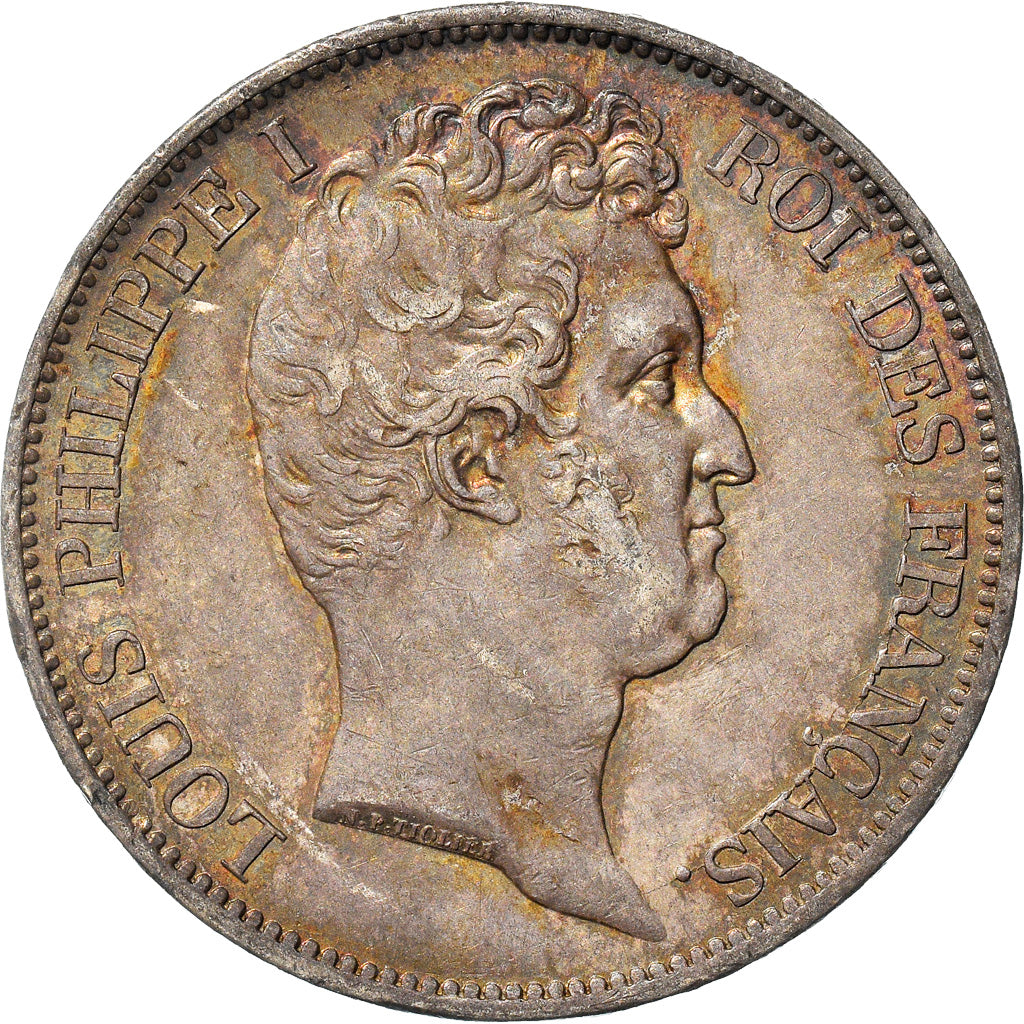 Coin, France, Louis-Philippe, 5 Francs, 1830, Paris, AU(50-53), Silver