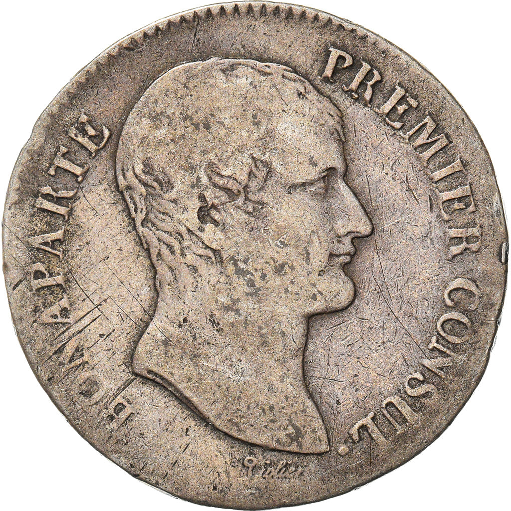 Coin, France, Napoléon I, 5 Francs, An 12, Toulouse, F(12-15), Silver