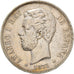 Moneta, Hiszpania, Amadeao I, 5 Pesetas, 1875, EF(40-45), Srebro, KM:666