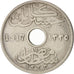 Egitto, Hussein Kamil, 10 Milliemes, 1917, MB+, Rame-nichel, KM:316