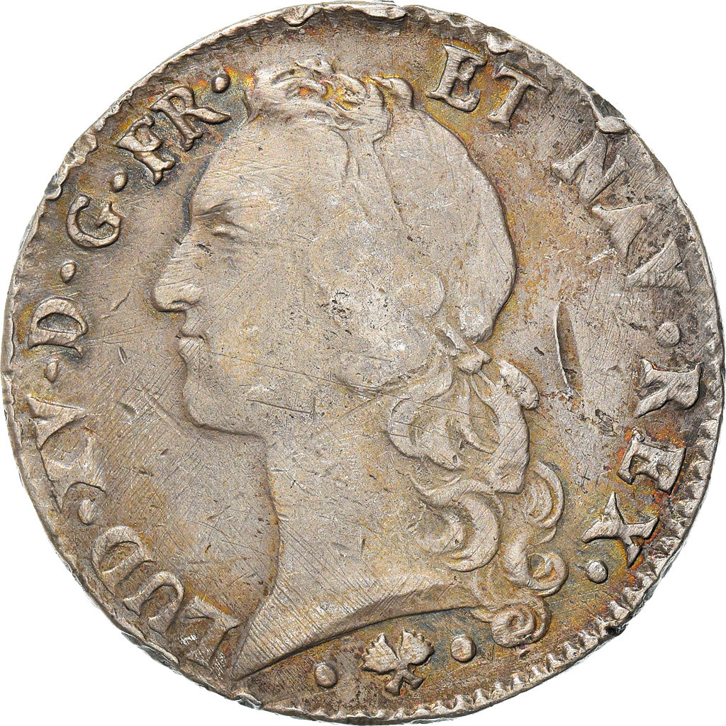 Münze, Frankreich, Louis XV, Écu au bandeau, Ecu, 1766, Bayonne, SS, Silber