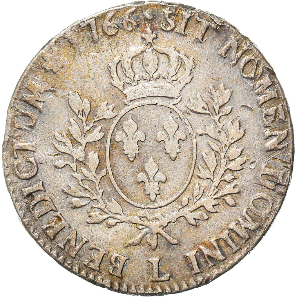 Münze, Frankreich, Louis XV, Écu au bandeau, Ecu, 1766, Bayonne, SS, Silber