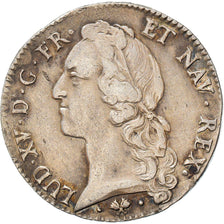 Moneta, Francia, Louis XV, Écu au bandeau, Ecu, 1763, Bayonne, BB, Argento