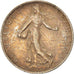 Coin, France, Semeuse, Franc, 1898, Paris, Flan mat, AU(50-53), Silver