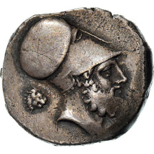 Coin, Lucania, Metapontion, Stater, 340-330 BC, Metapontion, AU(50-53), Silver