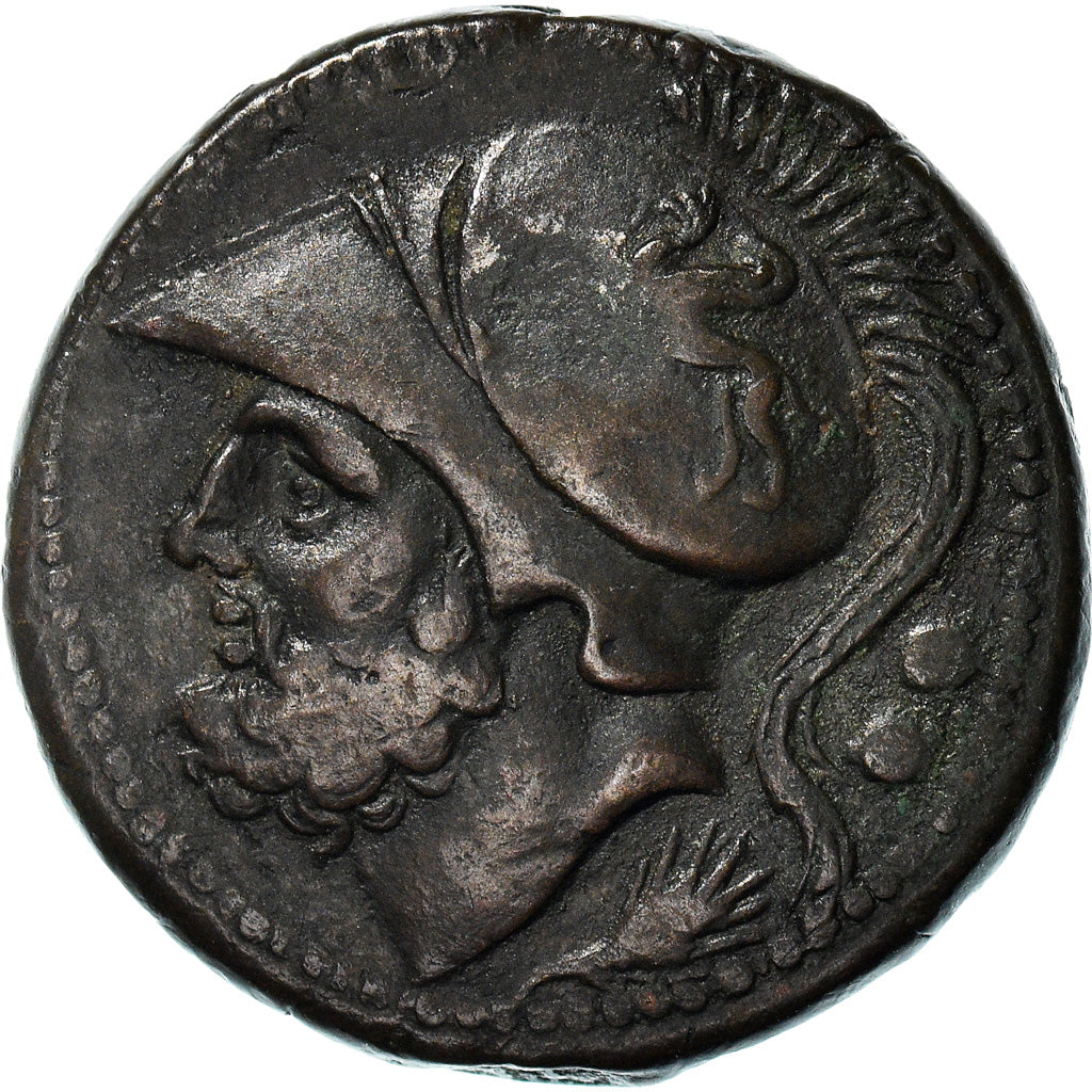 Coin, Bruttium, The Brettii, Didrachm, 214-211 BC, AU(50-53), Bronze, HN