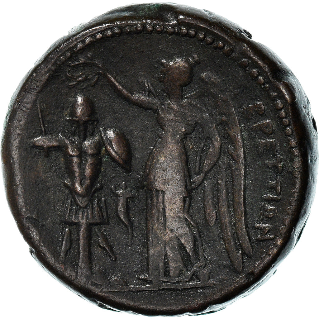 Coin, Bruttium, The Brettii, Didrachm, 214-211 BC, AU(50-53), Bronze, HN