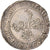Moneta, Francia, Henri III, 1/2 Franc au col plat, 1588, Saint Lô, BB, Argento