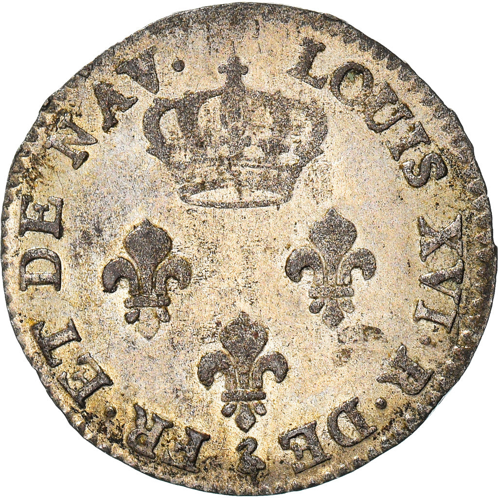 Moneta, ISLE DE BOURBON, Louis XVI, 3 Sous, 1779, Paris, BB, Biglione, KM:1