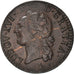 Monnaie, France, Louis XVI, 1/2 Sol ou 1/2 sou, 1/2 Sol, 1788, Nantes, TTB