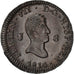 Moeda, Espanha, Ferdinand VII, 8 Maravedis, 1814, Jubia, MS(60-62), Cobre