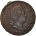 Monnaie, France, Louis XV, Sol à la vieille tête, 1771, Lyon, TTB, Cuivre