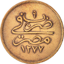 Münze, Ägypten, Abdul Aziz, 10 Para, 1868, SS, Bronze, KM:241