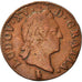 Coin, France, Louis XV, Sol à la vieille tête, Sol, 1771, Troyes, VF(30-35)