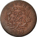 Coin, FRENCH STATES, ANTWERP, 5 Centimes, 1814, Anvers, VF(30-35), Bronze