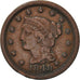 Munten, Verenigde Staten, Braided Hair Cent, Cent, 1848, U.S. Mint