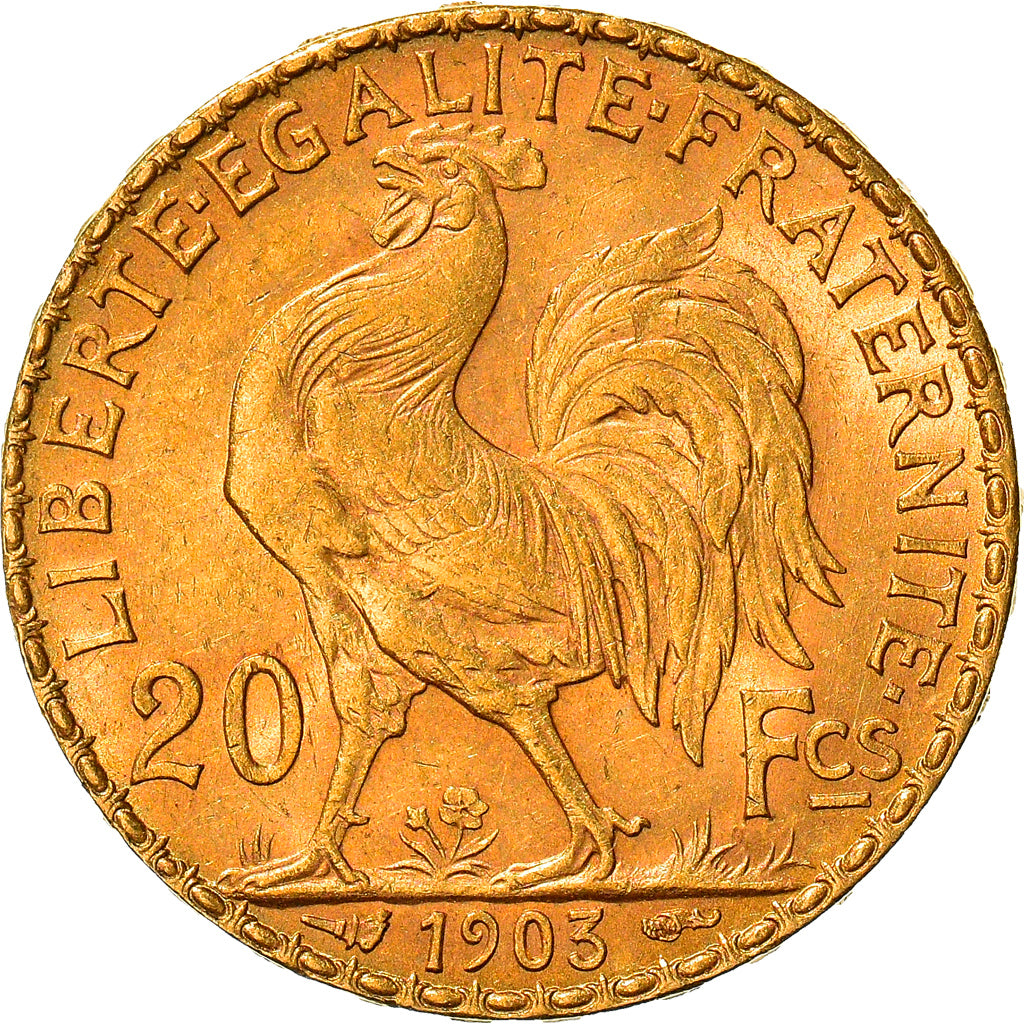 Monnaie, France, Marianne, 20 Francs, 1903, Paris, TTB+, Or, Gadoury:1064