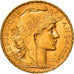 Moneda, Francia, Marianne, 20 Francs, 1901, Paris, MBC+, Oro, KM:847
