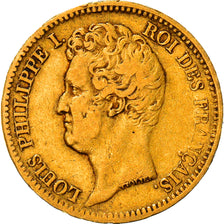 Münze, Frankreich, Louis-Philippe, 20 Francs, 1831, Paris, S+, Gold, KM:739.1