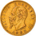Munten, Italië, Vittorio Emanuele II, 20 Lire, 1862, Torino, ZF, Goud, KM:10.1