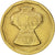 Coin, Egypt, 5 Piastres, 1992, AU(55-58), Brass, KM:731