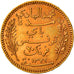 Moeda, Tunísia, Muhammad al-Hadi Bey, 20 Francs, 1904, Paris, AU(50-53)