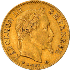 Coin, France, Napoleon III, 10 Francs, 1868, Paris, EF(40-45), Gold, KM:800.1