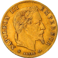 Monnaie, France, Napoleon III, 5 Francs, 1866, Strasbourg, TTB, Or