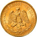 Moneta, Messico, 2 Pesos, 1945, Mexico City, SPL, Oro, KM:461