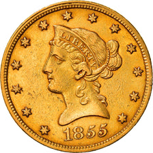 Münze, Vereinigte Staaten, Coronet Head, $10, Eagle, 1855, U.S. Mint