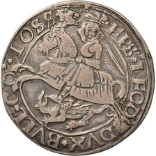 Munten, België, Principalty of Liege, George of Austria, Thaler, 1550, ZF