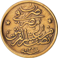 Egitto, Muhammad V, 1/20 Qirsh, 1911, Misr, BB, Bronzo, KM:301