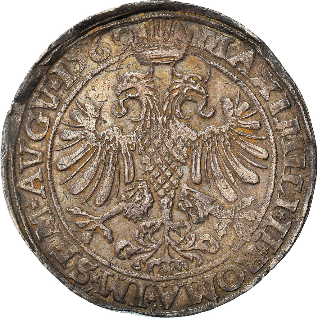 Moeda, Bélgica, Principalty of Liege, Gerard van Groesbeeck, Rixdaler, 1569