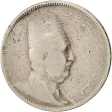 Egypt, Fuad I, 2 Milliemes, 1924, F(12-15), Copper-nickel, KM:332