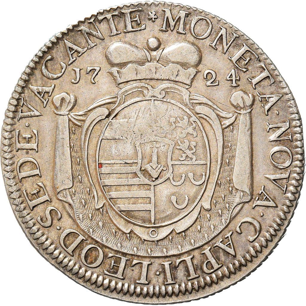 Moneta, LIEGE, Sede Vacante, Patagon, 1724, Liege, BB, Argento, KM:128