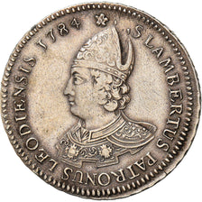 Coin, LIEGE, Sede Vacante, Patagon, 48 Sols, 1784, Liege, AU(50-53), Silver