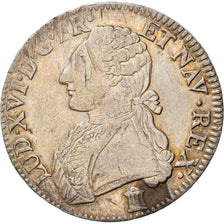 Moeda, França, Louis XVI, Écu aux branches d'olivier, Ecu, 1782, Bordeaux
