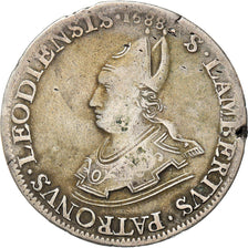 Moneta, LIEGE, Sede Vacante, Patagon, 1688, Liege, VF(30-35), Srebro, KM:99