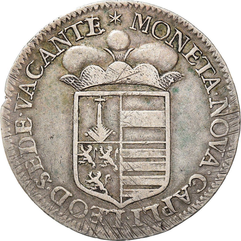 Moneta, LIEGE, Sede Vacante, Patagon, 1688, Liege, VF(30-35), Srebro, KM:99