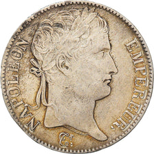 Moneta, Francia, Napoléon I, 5 Francs, 1815, Perpignan, BB+, Argento, KM:704.7