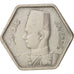 Egypt, Farouk, 2 Piastres, 1944, British Royal Mint, EF(40-45), Silver, KM:369