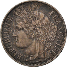Münze, Frankreich, Cérès, 5 Francs, 1851, Paris, SS+, Silber, KM:761.1
