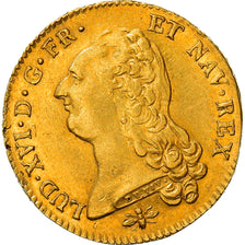 Moneta, Francia, Louis XVI, Double louis d'or à la tête nue, 2 Louis D'or