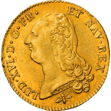 Coin, France, Louis XVI, Double louis d'or à la tête nue, 2 Louis D'or, 1786