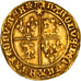 Moneda, Francia, Charles VIII, Ecu d'or au soleil du Dauphiné, 1498, MBC, Oro