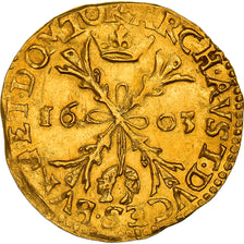Coin, Spanish Netherlands, TOURNAI, Albert & Isabella, 2 Albertin, Corona, 1603