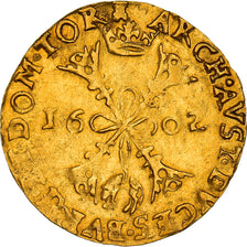 Coin, Spanish Netherlands, TOURNAI, Albert & Isabella, 2 Albertin, Corona, 1602