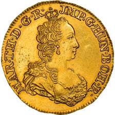 Monnaie, AUSTRIAN NETHERLANDS, Maria Theresa, Souverain d'or, 1750, Anvers, SUP